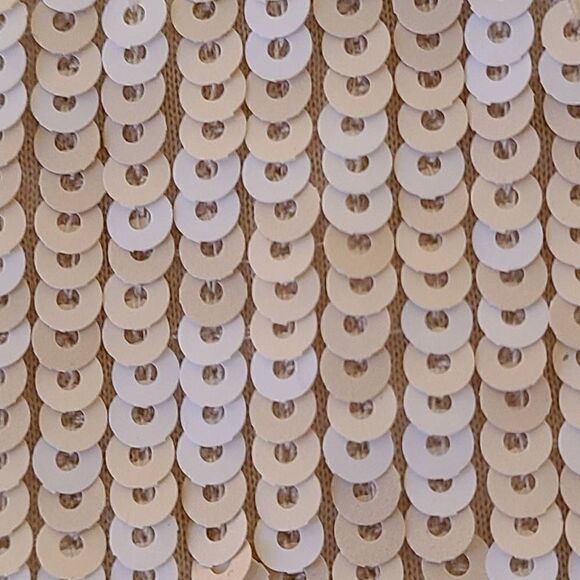 NWT J Crew Womens Sleeveless Tank Top Sequin Cotton Cream Small - Picture 5 of 12